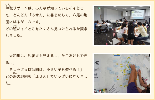 八尾のイイとこを考えよう
